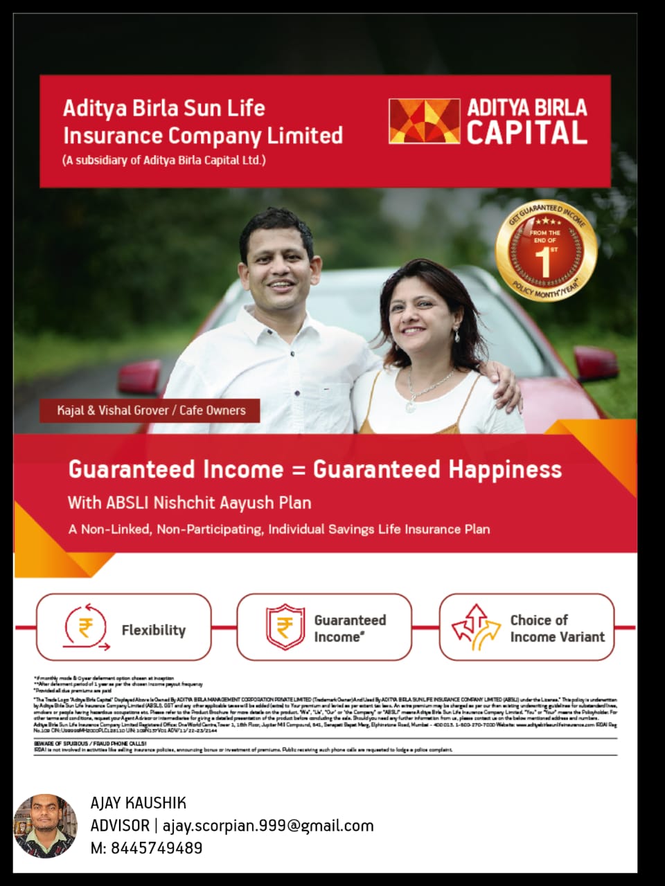 ABSLI Nishchit Aayush plan